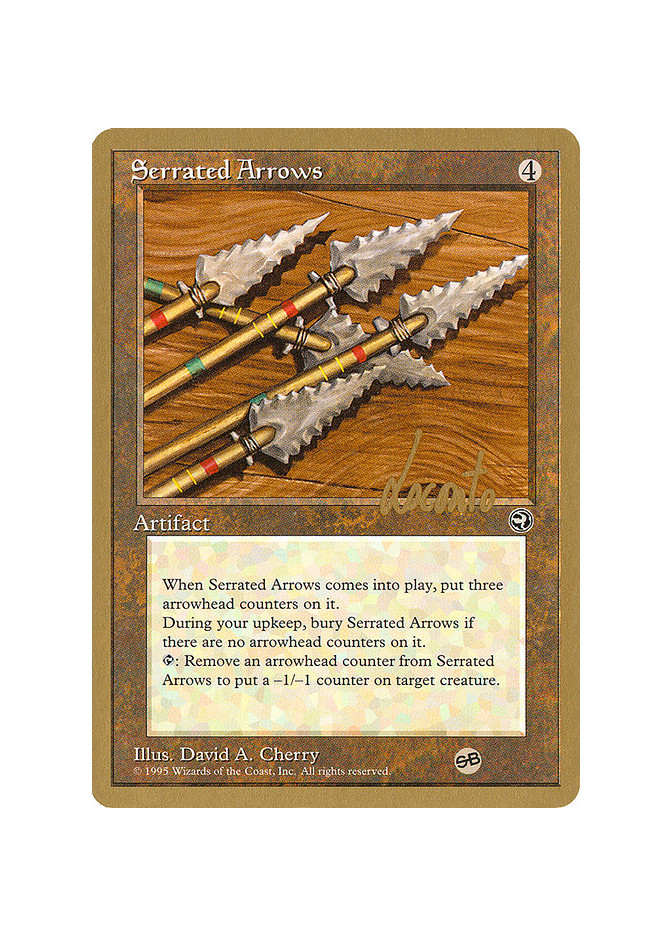 Serrated Arrows