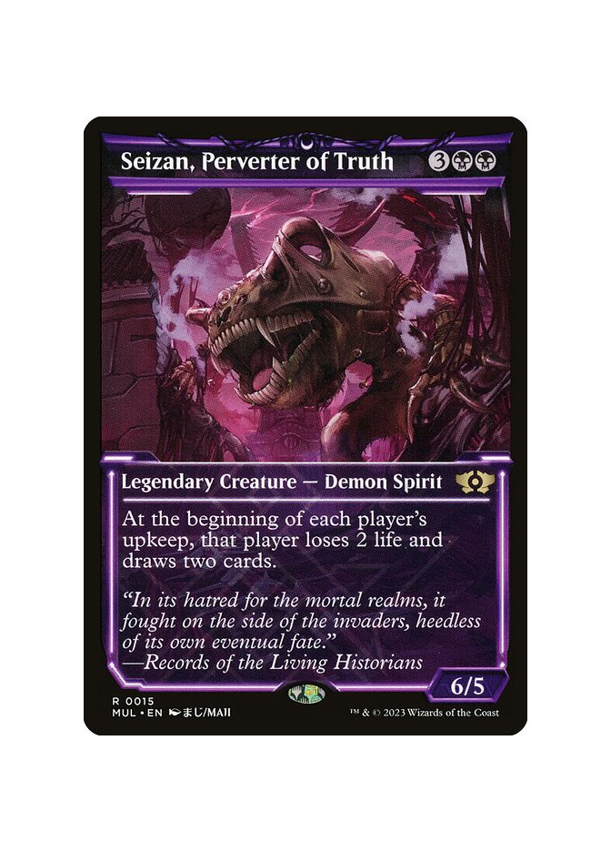 Seizan, Perverter of Truth