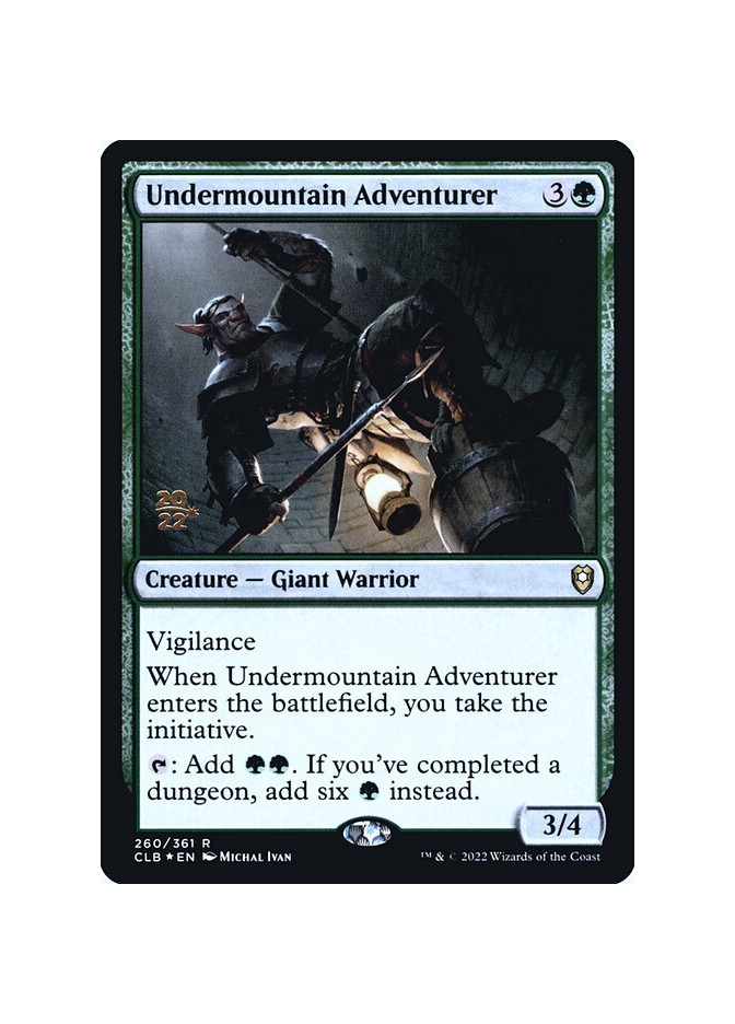 Undermountain Adventurer - Foil