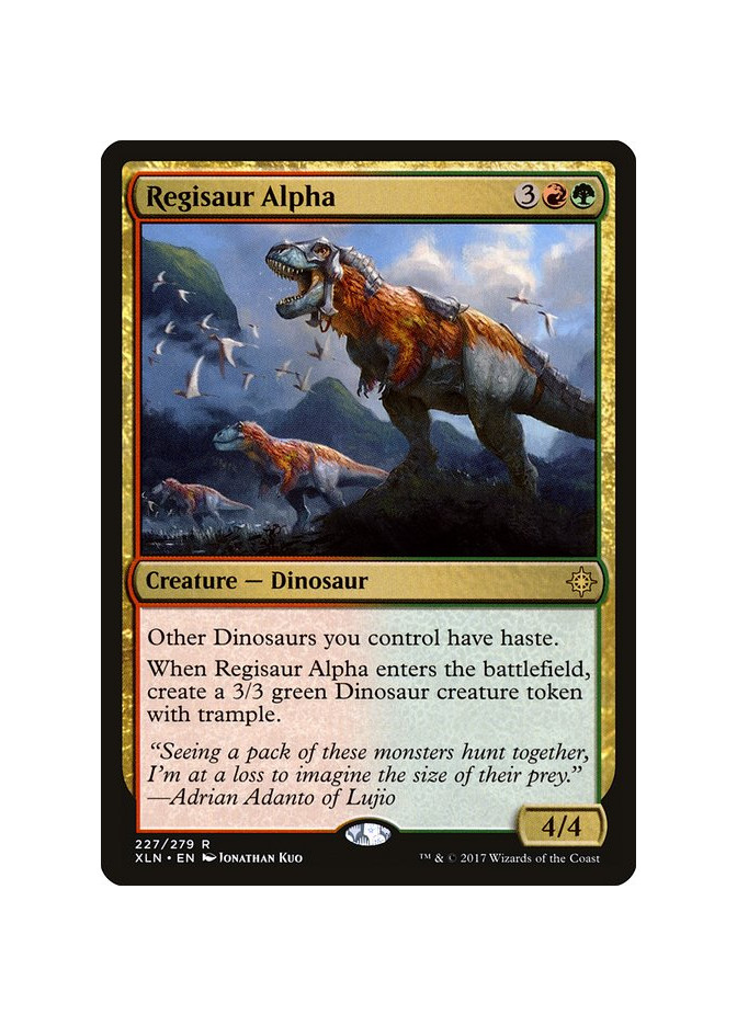 Regisaur Alpha - Foil