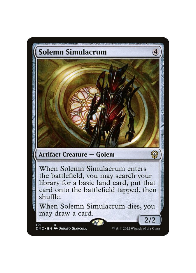 Solemn Simulacrum