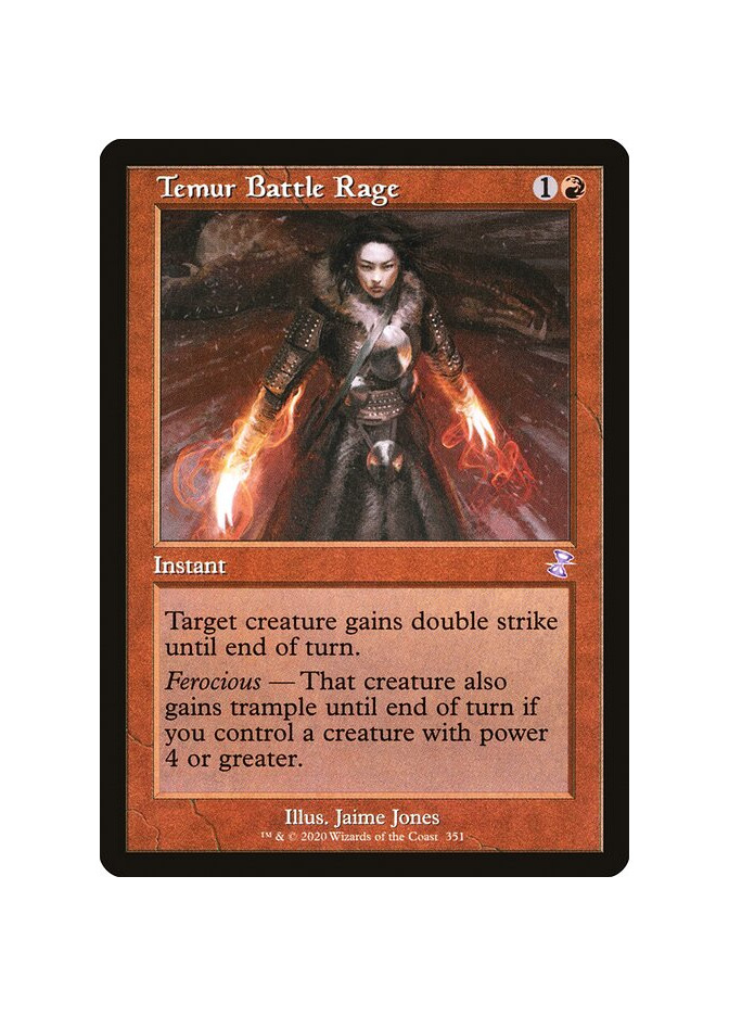 Temur Battle Rage - Foil