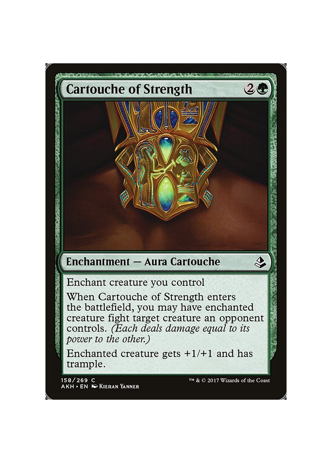 Cartouche of Strength - Foil