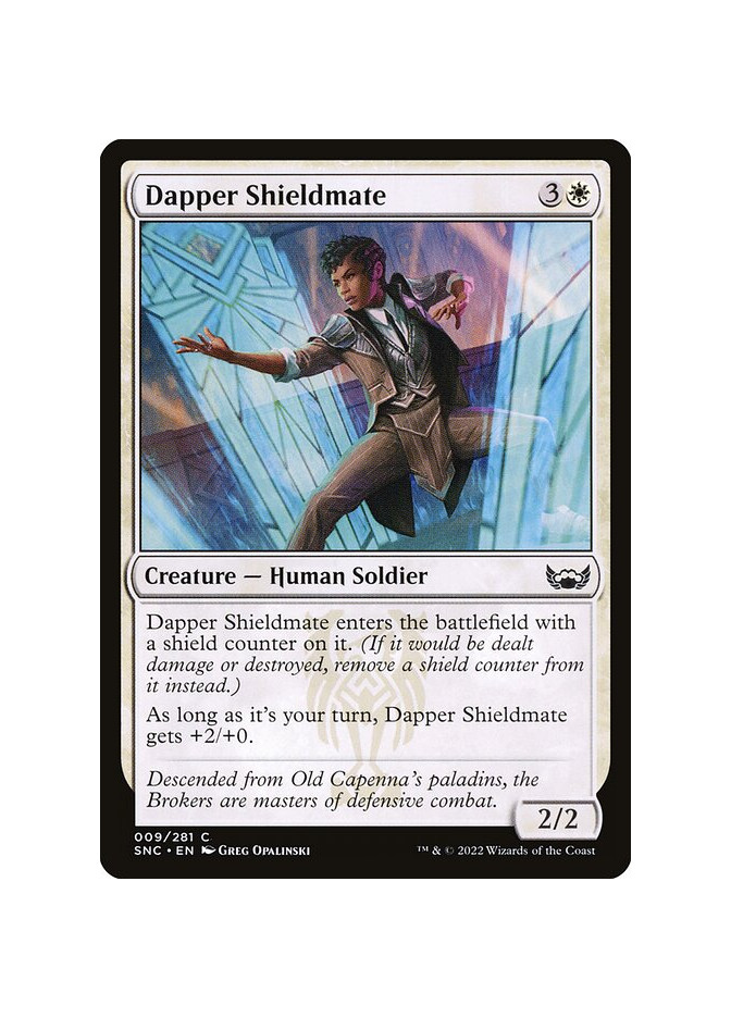 Dapper Shieldmate - Foil