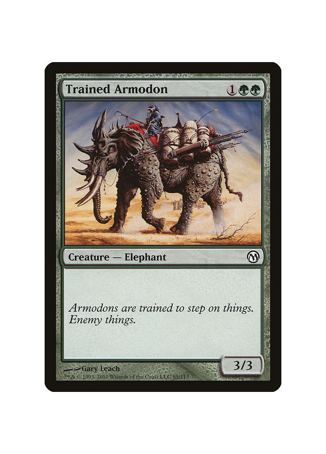 Trained Armodon