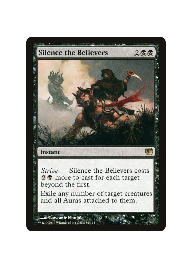 Silence the Believers - Foil
