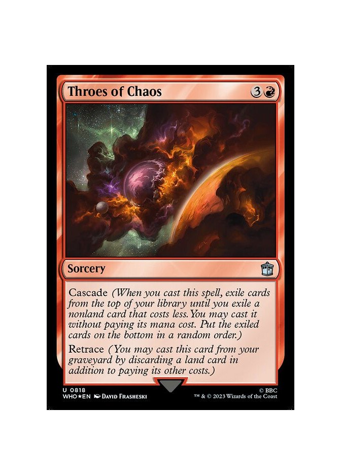 Throes of Chaos - Foil
