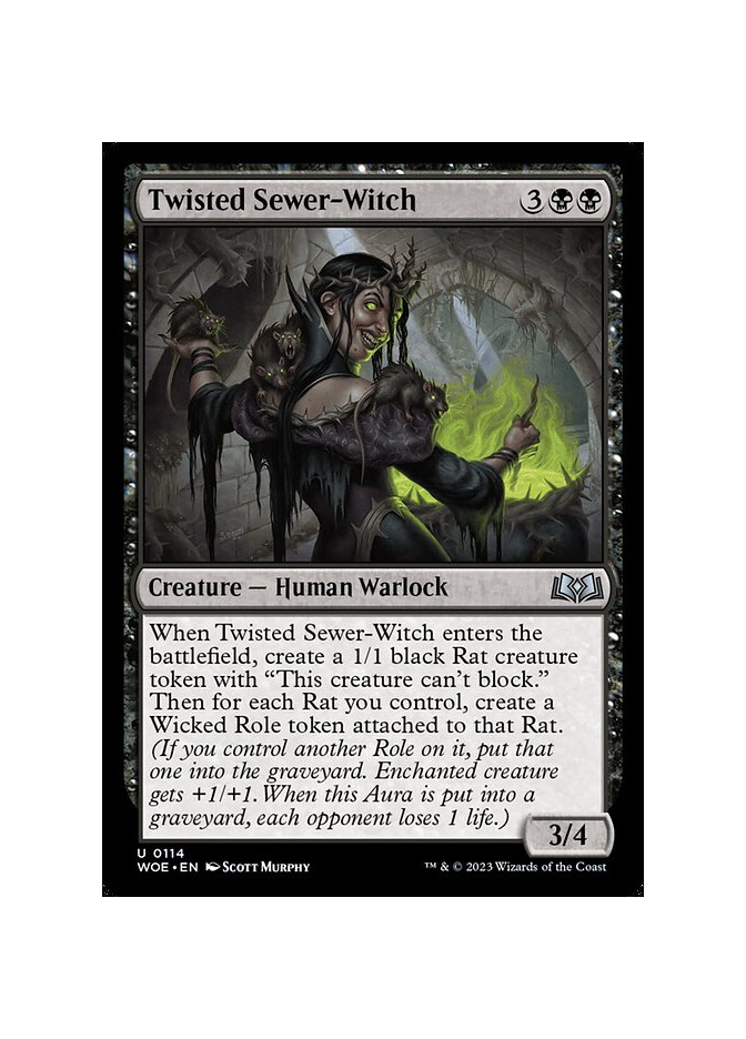 Twisted Sewer-Witch - Foil