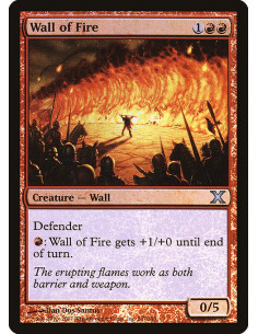 Wall of Fire - Foil