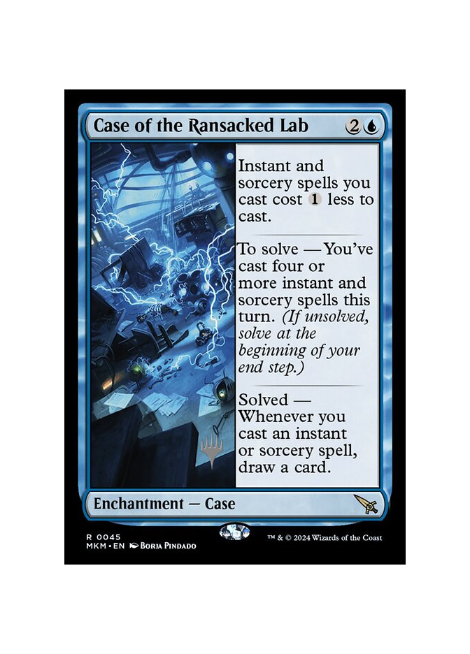 Case of the Ransacked Lab