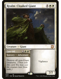 Realm-Cloaked Giant // Cast Off