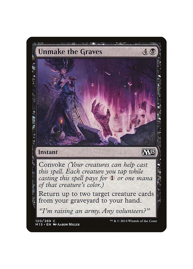 Unmake the Graves - Foil