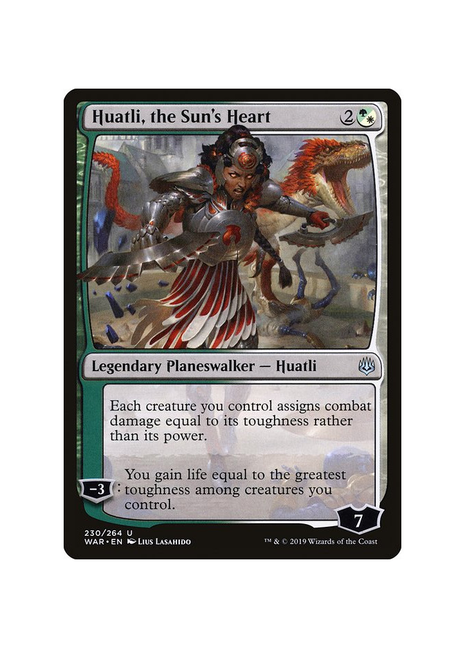 Huatli, the Sun's Heart