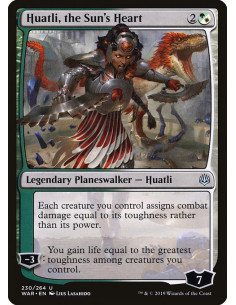 Huatli, the Sun's Heart - Foil