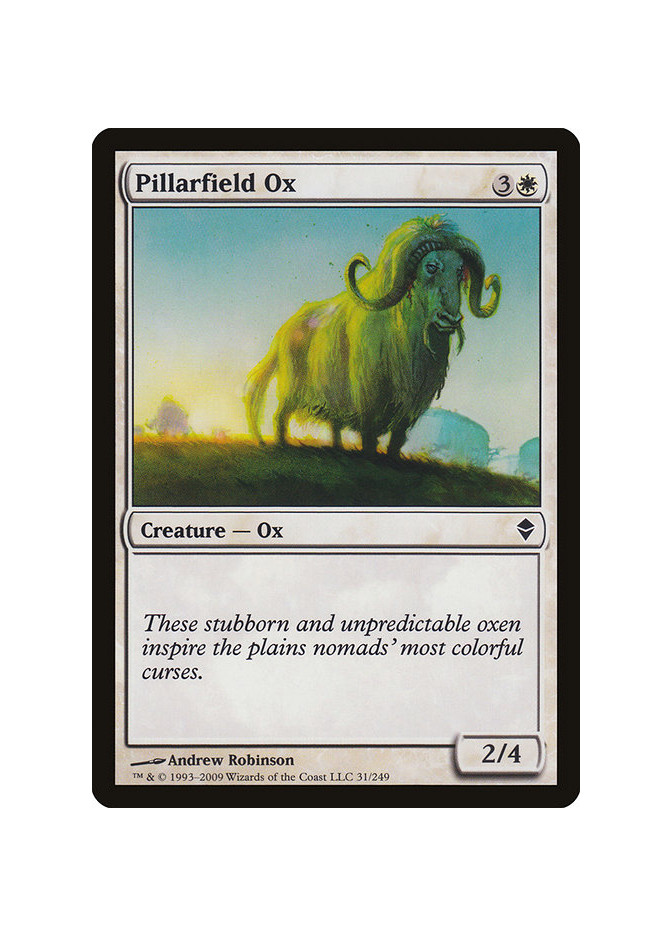 Pillarfield Ox