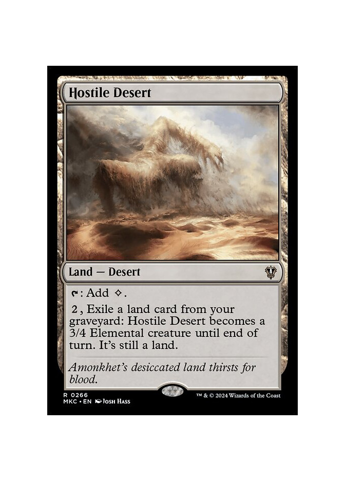 Hostile Desert