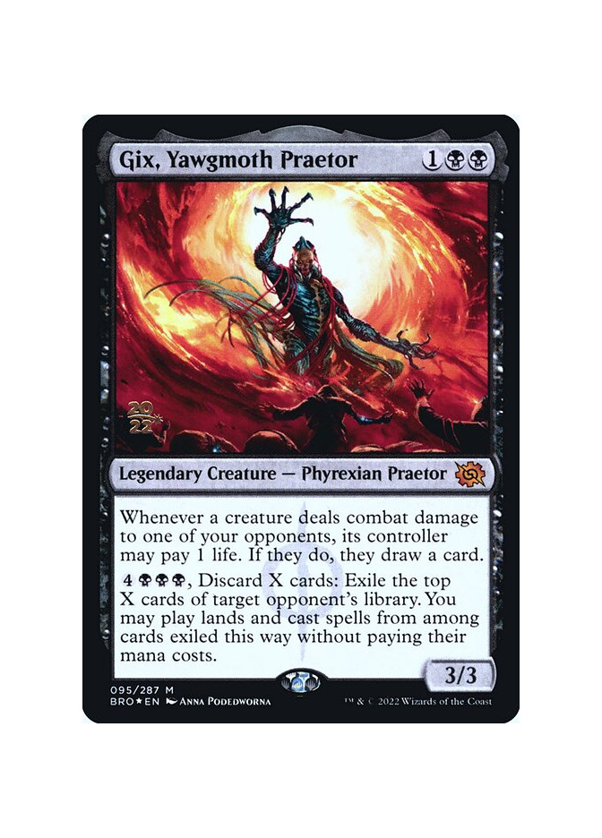 Gix, Yawgmoth Praetor - Foil