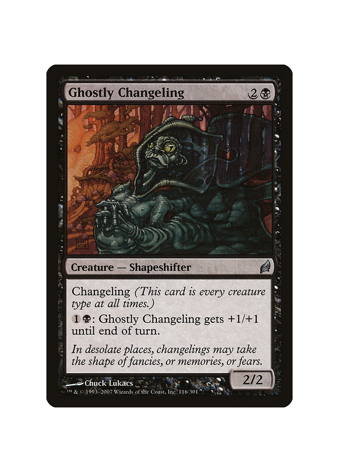 Ghostly Changeling - Foil
