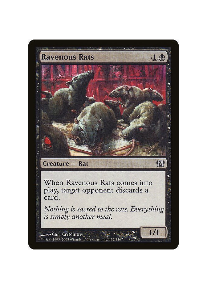 Ravenous Rats - Foil