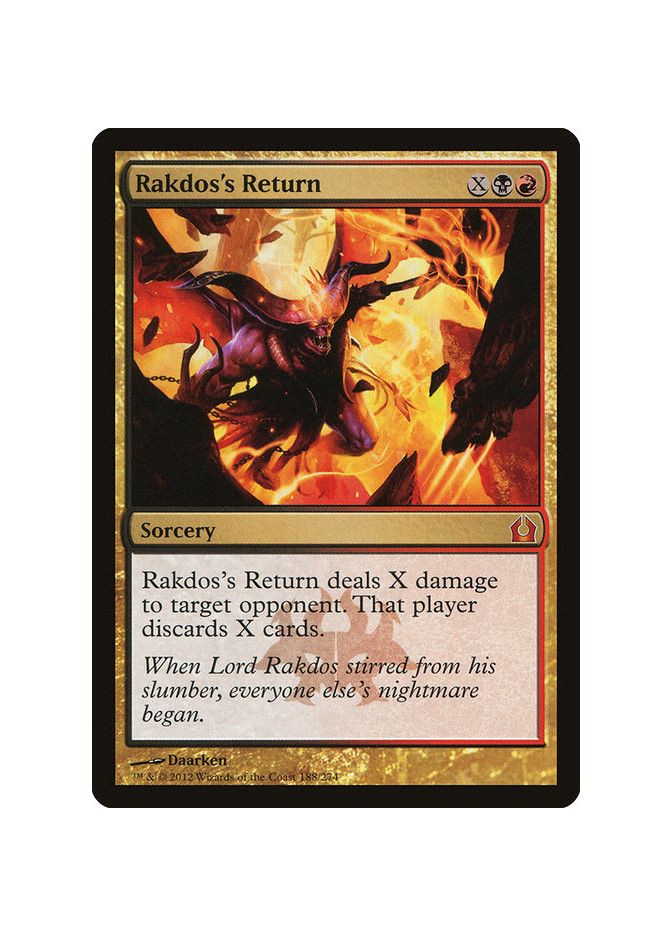 Rakdos's Return - Foil