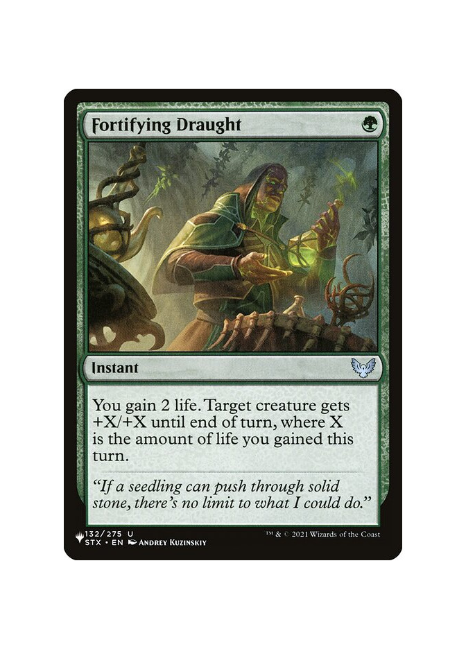 Fortifying Draught