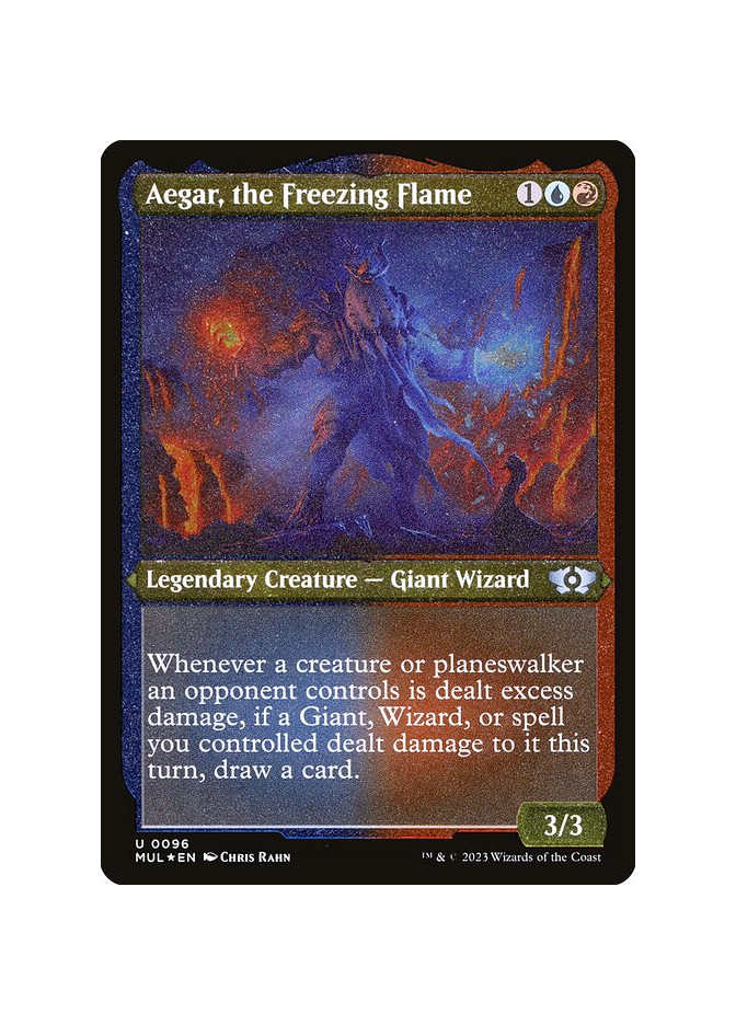 Aegar, the Freezing Flame - Foil
