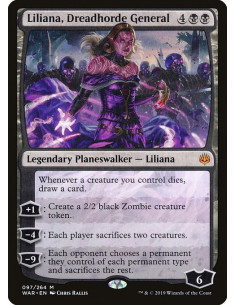 Liliana, Dreadhorde General - Foil