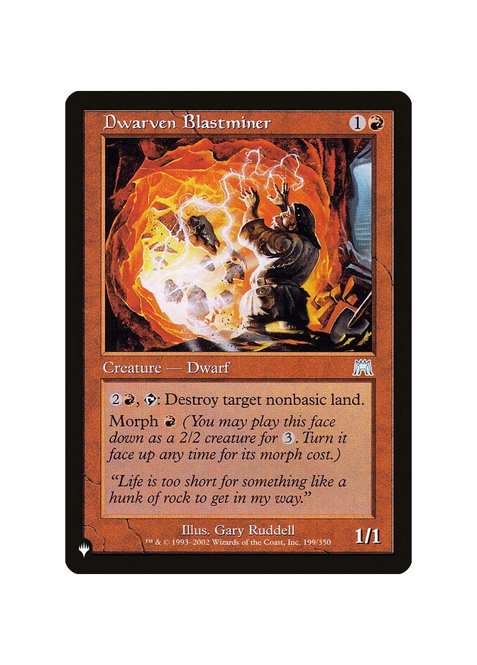 Dwarven Blastminer