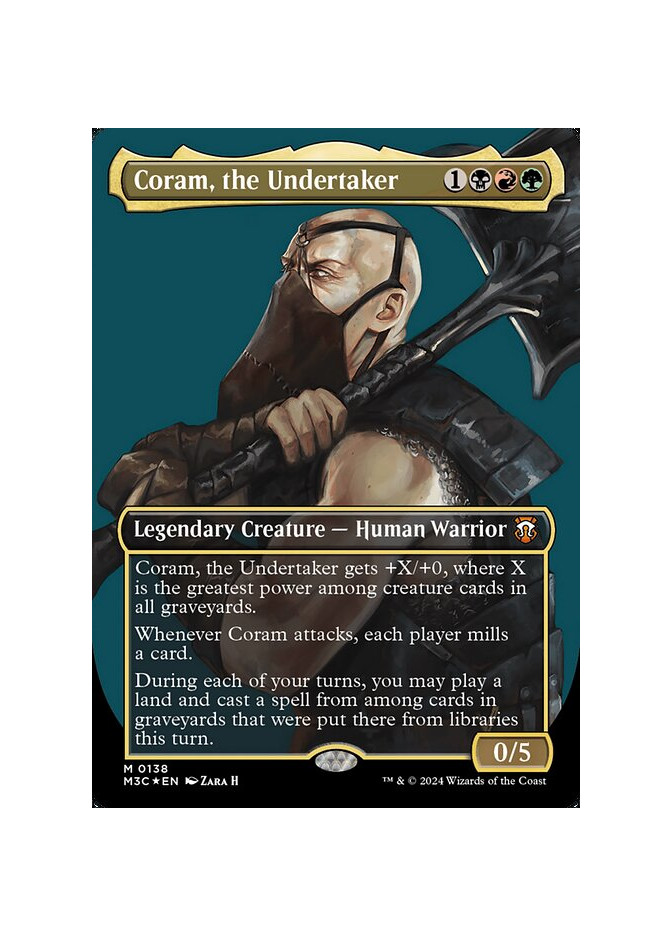 Coram, the Undertaker - Foil