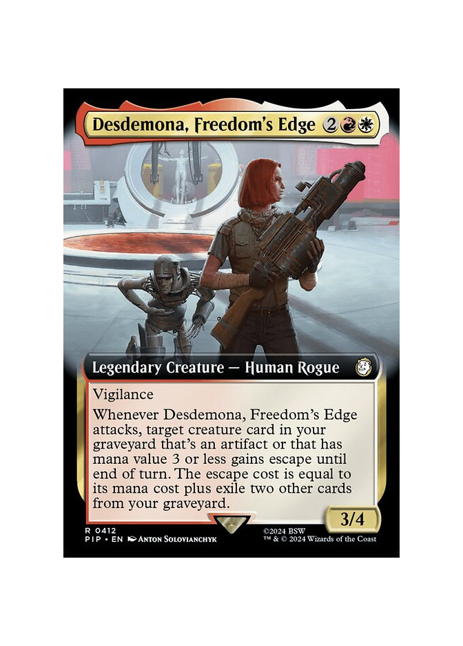 Desdemona, Freedom's Edge