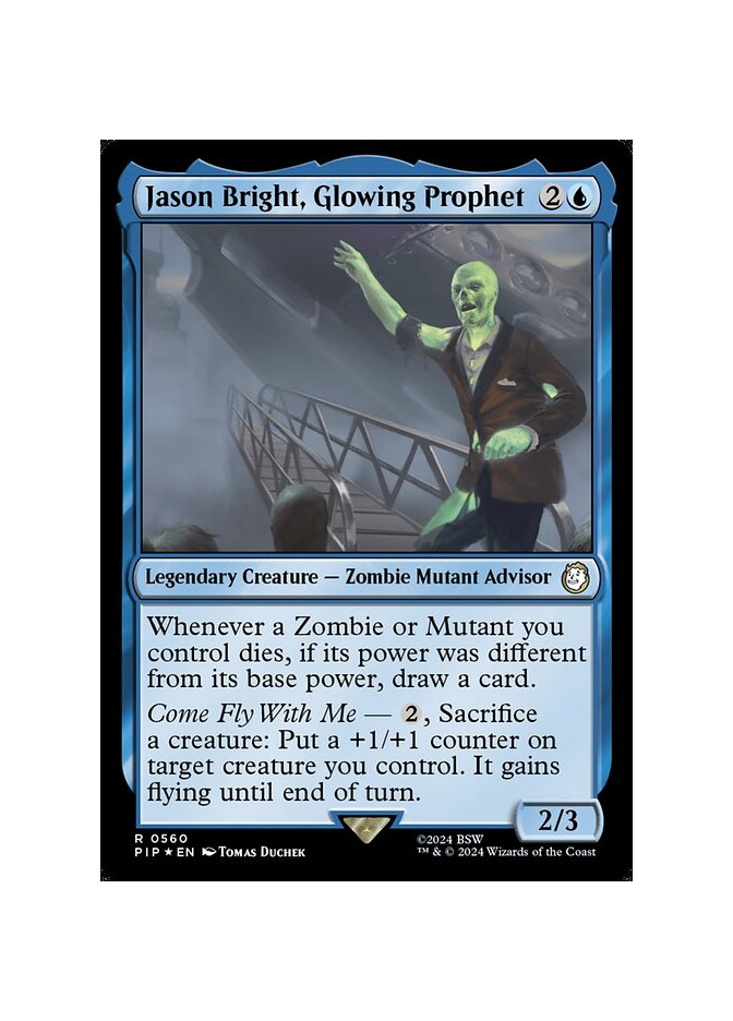 Jason Bright, Glowing Prophet - Foil
