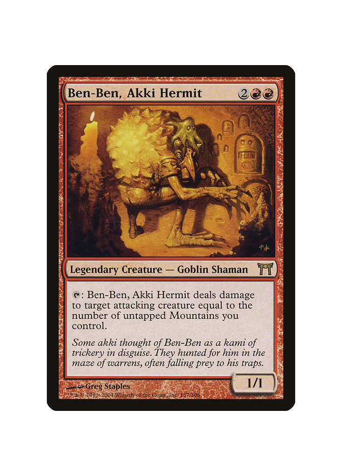Ben-Ben, Akki Hermit