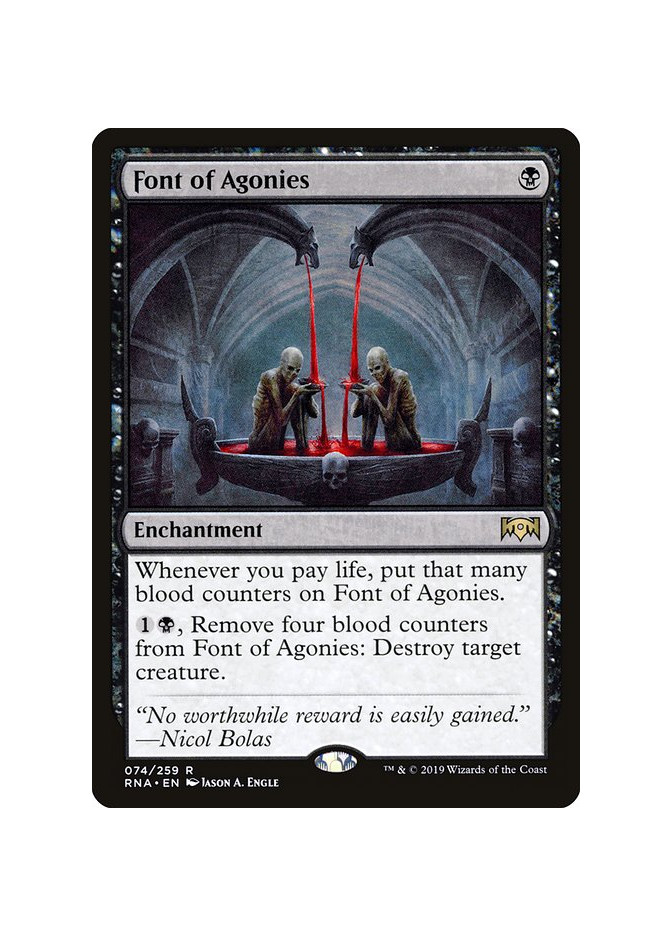 Font of Agonies - Foil