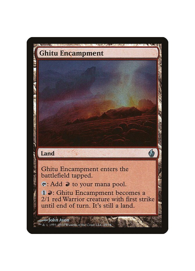 Ghitu Encampment - Foil
