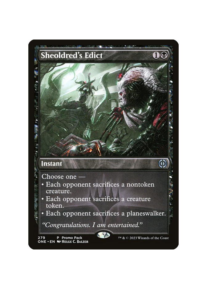 Sheoldred's Edict - Foil