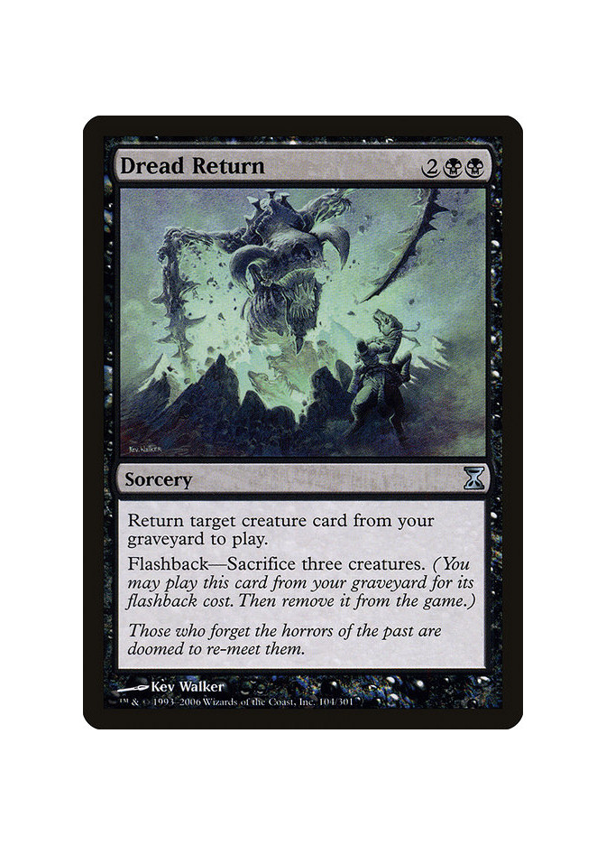 Dread Return - Foil
