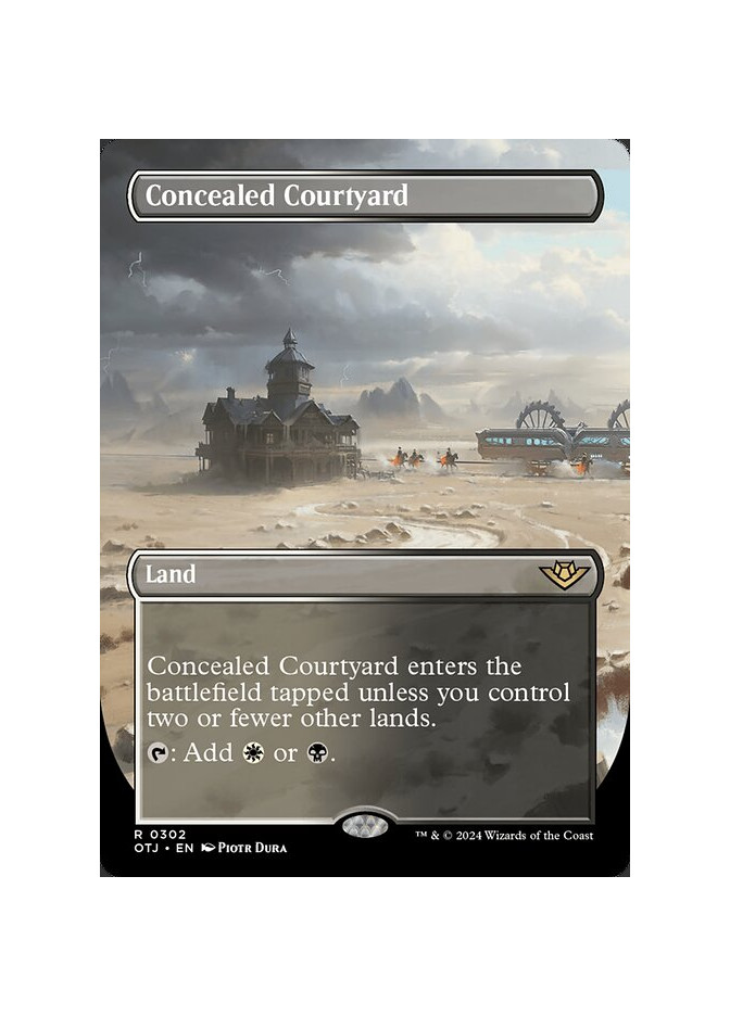 Concealed Courtyard - Foil