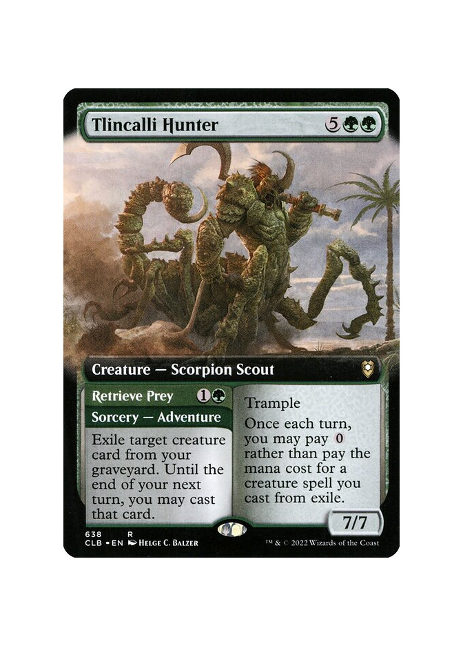 Tlincalli Hunter // Retrieve Prey