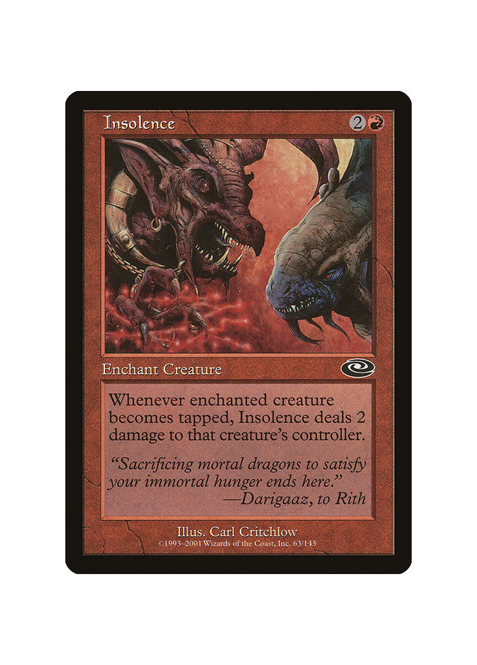 Insolence - Foil