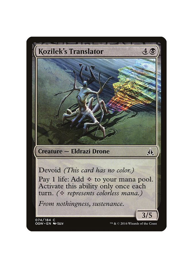 Kozilek's Translator - Foil