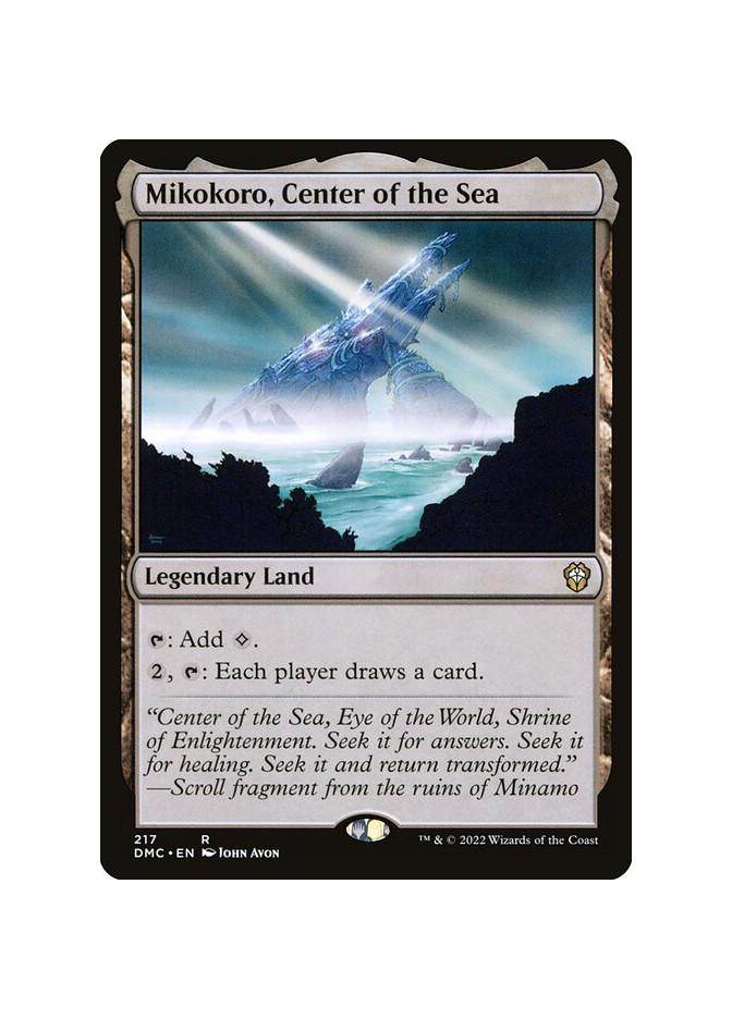 Mikokoro, Center of the Sea