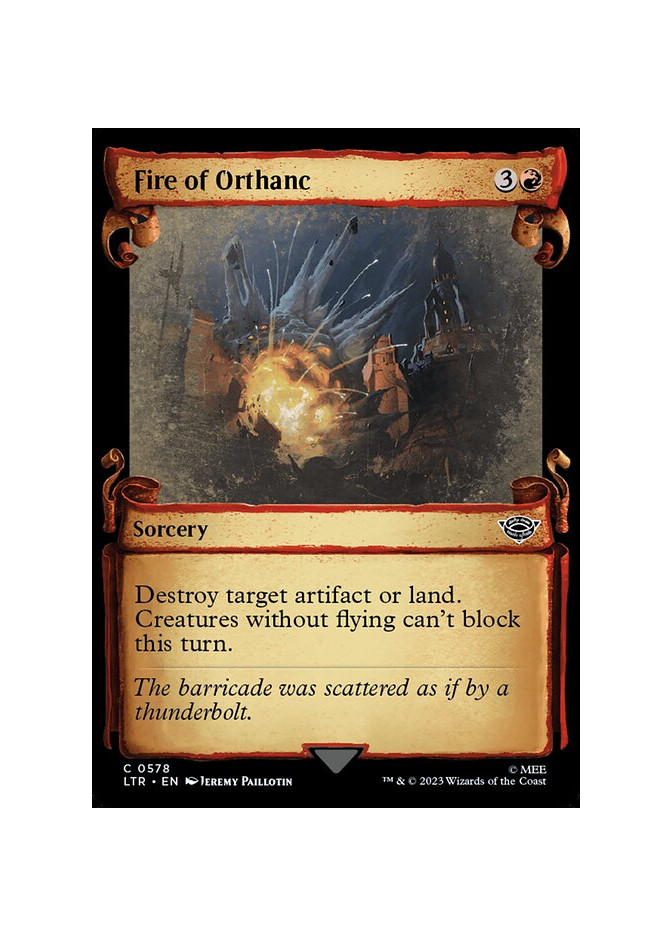Fire of Orthanc - Foil