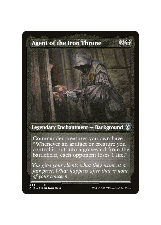 Agent of the Iron Throne - Foil