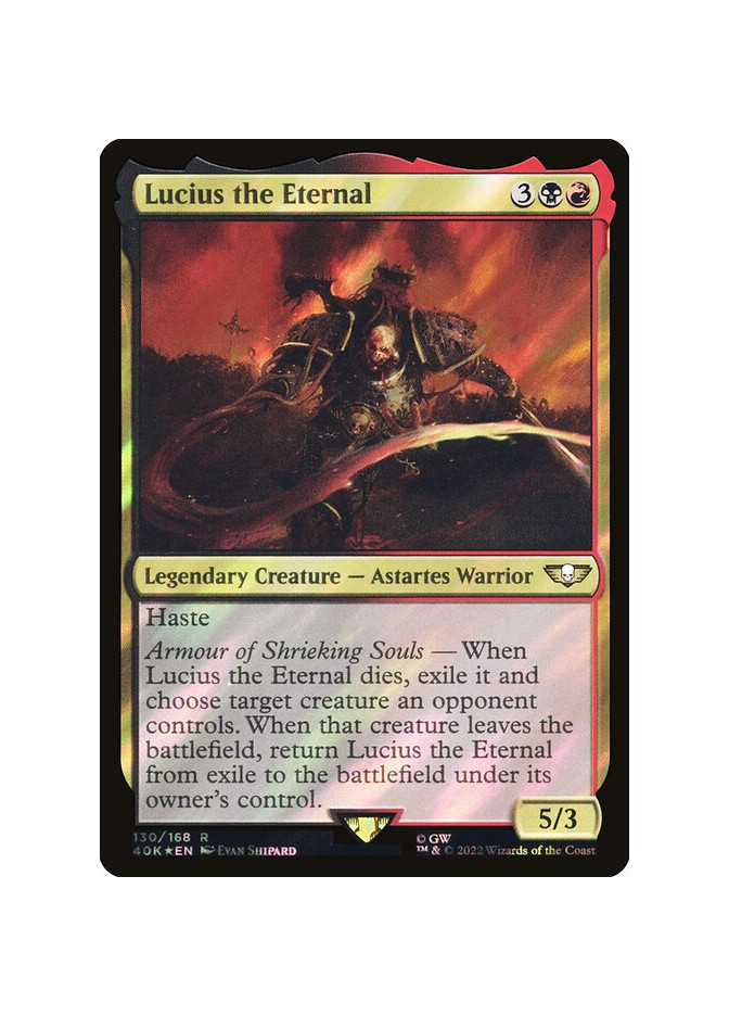 Lucius the Eternal - Foil