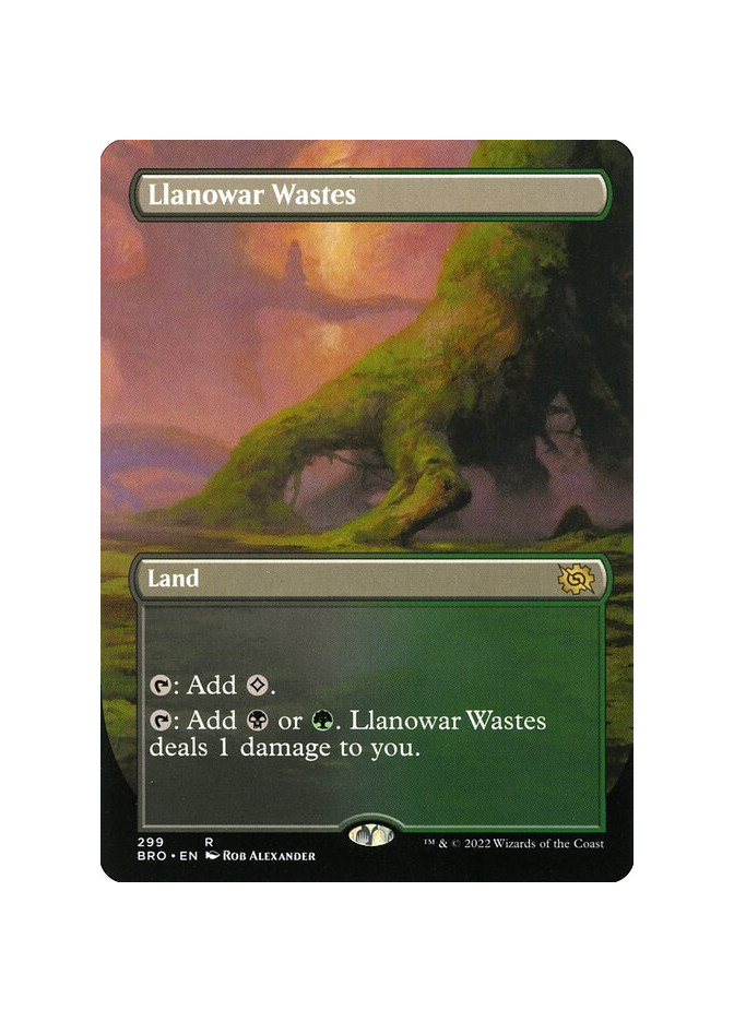 Llanowar Wastes - Foil