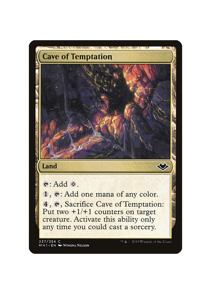 Cave of Temptation - Foil