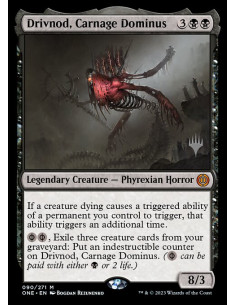 Drivnod, Carnage Dominus - Foil