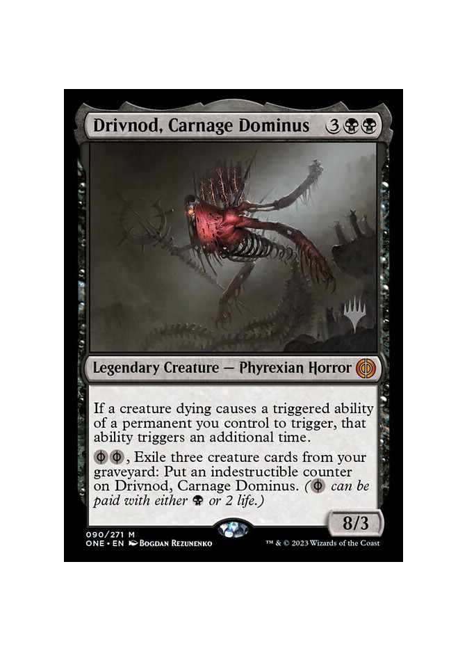 Drivnod, Carnage Dominus - Foil