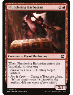 Plundering Barbarian - Foil