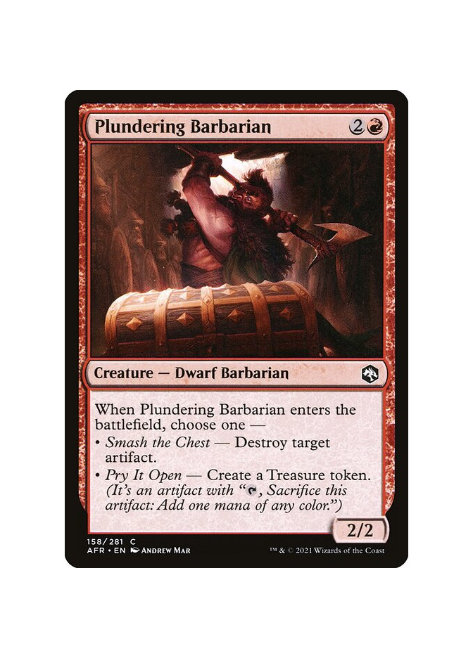 Plundering Barbarian - Foil